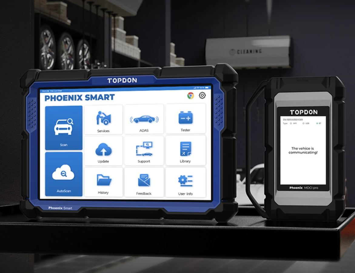 TOPDON Phoenix Smart Car HGV Agri Diagnostic Scan Tool
