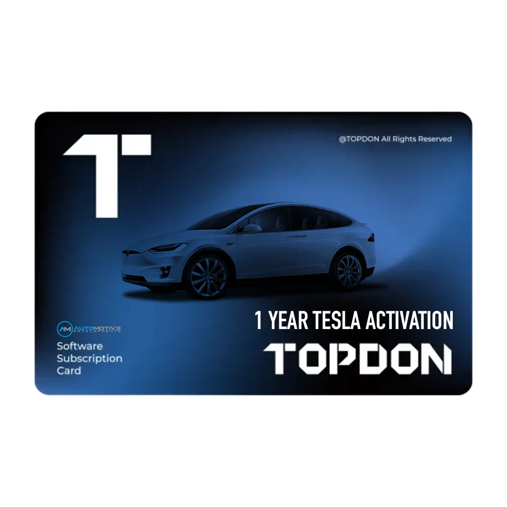 Topdon 1 Year Tesla Subscription