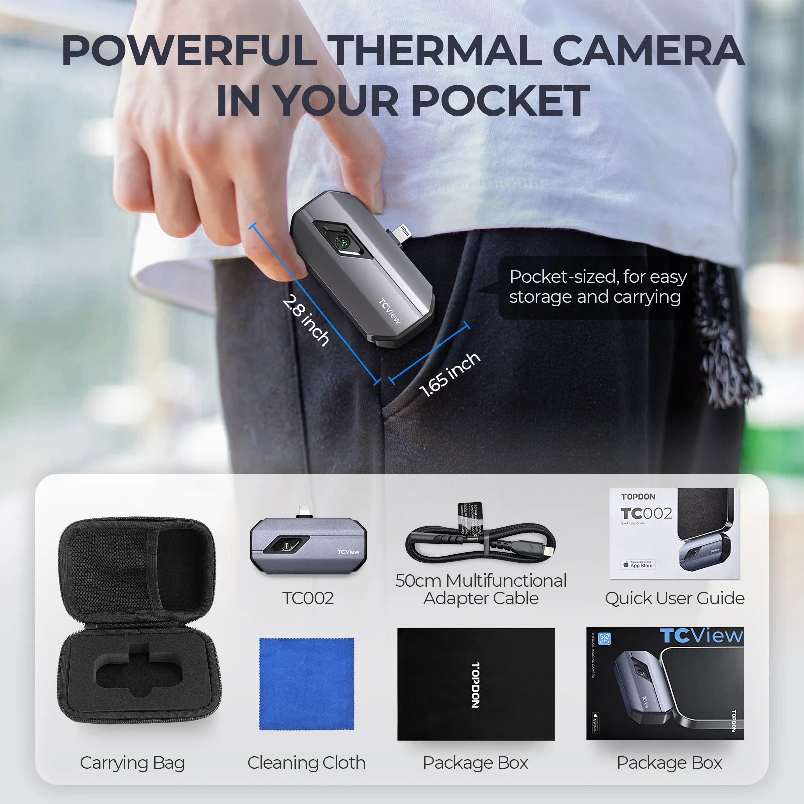 Topdon TC002 iOS Thermal Camera