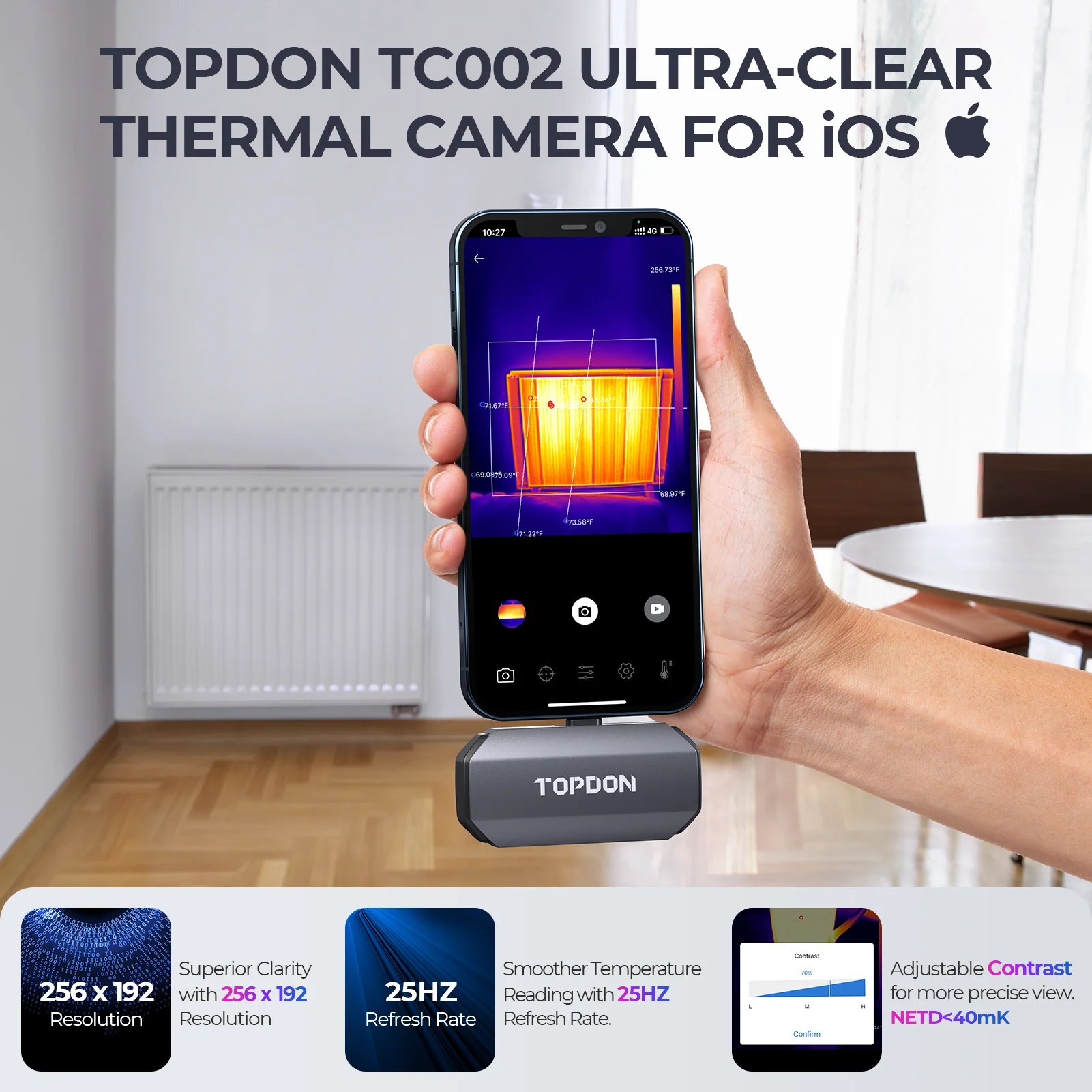 Topdon TC002 iOS Thermal Camera