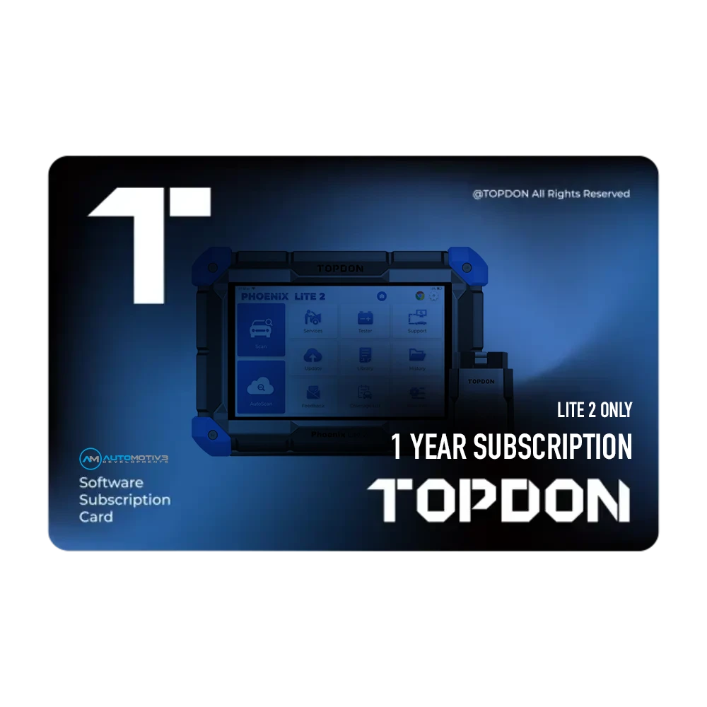 TOPDON 1 Year Subscription Update (Lite 2 Only)