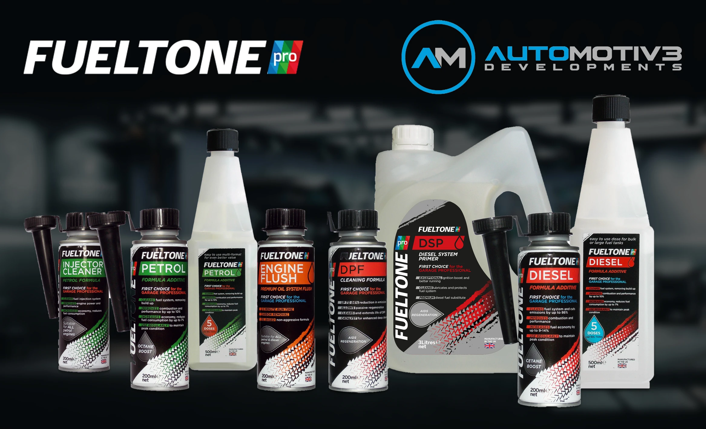 We are now official distributors of FUELTONE PRO